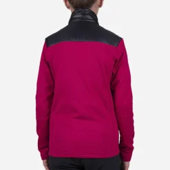KJUS Midlayers-Girls' Jacky Midlayer Jacket Cranberry/Black