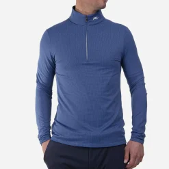 KJUS Midlayers & Sweaters-Men'S Ashton Midlayer Half-Zip Clear Lake/Atlanta Blue