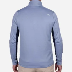 KJUS Midlayers & Sweaters-Men'S Dane Midlayer Half-Zip Santorini/Atlanta Blue