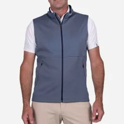 KJUS Midlayers & Sweaters-Men'S Delian Vest Steel Blue