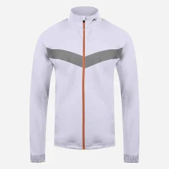 KJUS Jackets & Vests-Men'S Dexter Ii 2.5L Jacket White Melange/Steel Grey