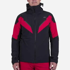 KJUS Jackets & Vests-Men'S Force Jacket Black/Carmine