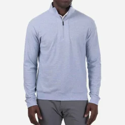 KJUS Midlayers & Sweaters-Men'S Inverness Midlayer Half-Zip Blue Fog