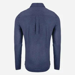 KJUS Polos & Shirts-Men'S Inverness Polo L/S Steel Blue