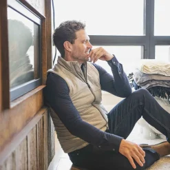 KJUS Jackets & Vests-Men'S Inverness Vest Pewter