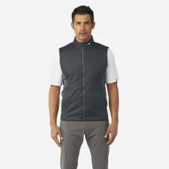 KJUS Midlayers & Sweaters-Men'S Radiation Vest Dark Dusk/Steel Grey Melange