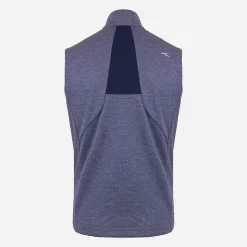 KJUS Jackets & Vests-Men'S Reflection Vest Atlanta Blue Melange/Steel Grey