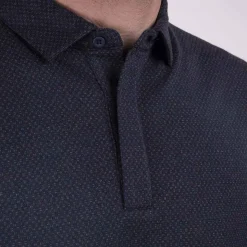 KJUS Polos & Shirts-Men'S Sanford Polo S/S Atlanta Blue/Iron