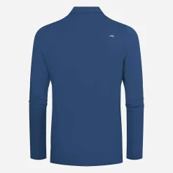 KJUS Polos-Men'S Soren Solid Polo L/S Blueberry