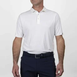 KJUS Polos-Men'S Soren Solid Polo S/S White