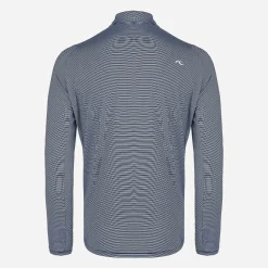 KJUS Polos-Men'S Soren Stripe Polo L/S Niagara/Atlanta Blue