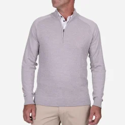 KJUS Midlayers & Sweaters-Men'S Therma Yarn Half-Zip Alloy