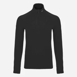 KJUS Midlayers & Sweaters-Men'S Trace Midlayer Half-Zip Black