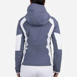 KJUS Jackets & Vests-Women'S Acrux Jacket Steel Blue/White