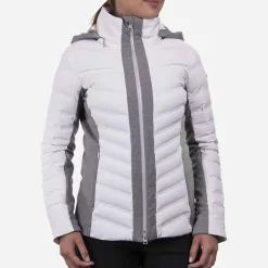 KJUS Jackets & Vests-Women'S Cabox Jacket White/Alloy