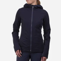 KJUS Midlayers & Sweaters-Women'S Frx Light Hooded Jacket Deep Space