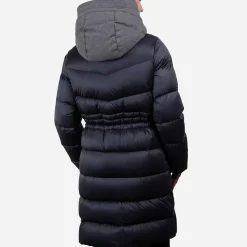 KJUS Jackets & Vests-Women'S Oslo Coat Deep Space/Steel Grey Melange