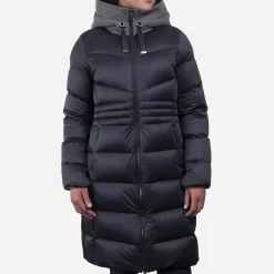 KJUS Jackets & Vests-Women'S Oslo Coat Deep Space/Steel Grey Melange