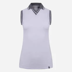KJUS Polos & Shirts-Women'S V-Neck Polo S/L White