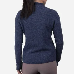 KJUS Midlayers & Sweaters-Women'S Zurich Sweater Deep Space Melange